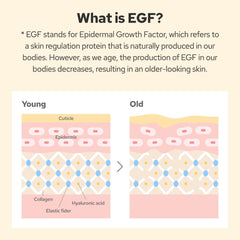 De:maf ampoule with collagen and hyaluronic visuals showing firming ingredient benefits
