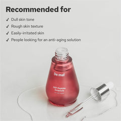 De:maf ampoule on bathroom shelf in lifestyle scene suggesting daily routine benefit