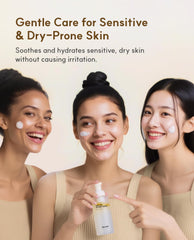 De:maf ingredient label highlighting ceramides and hyaluronic support benefit