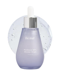 De:maf bottle with pipette applying ampoule for instant calming