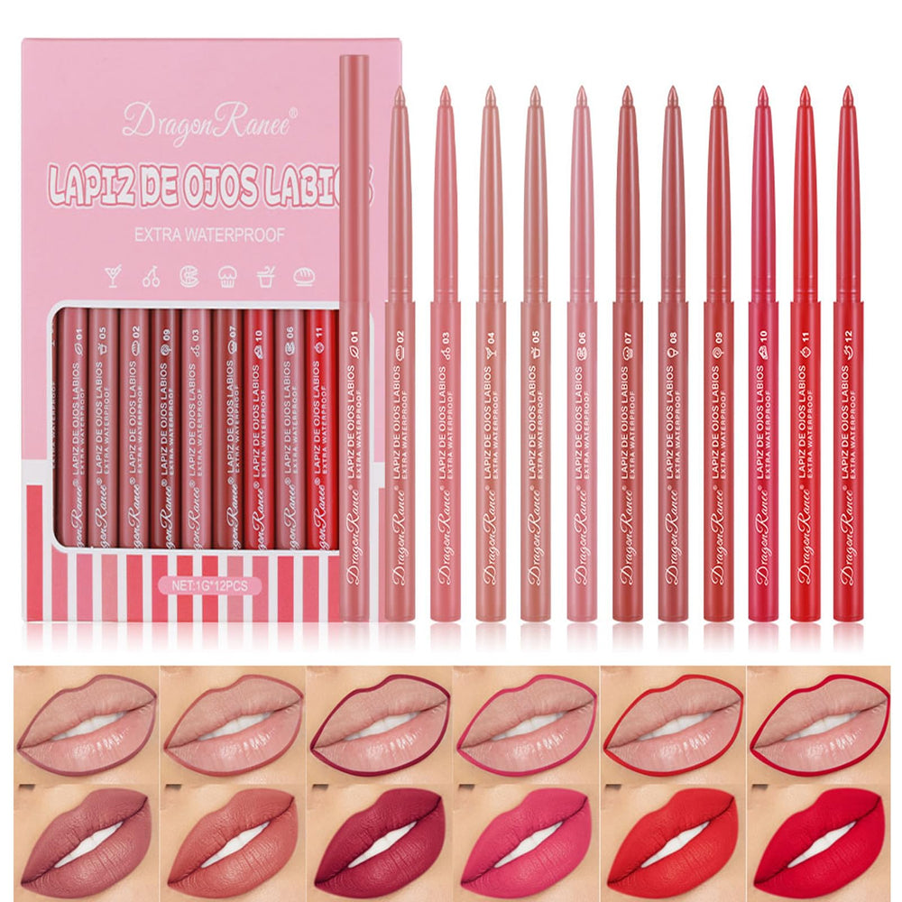 DENESTUP front packaging showing all twelve pencils and benefits