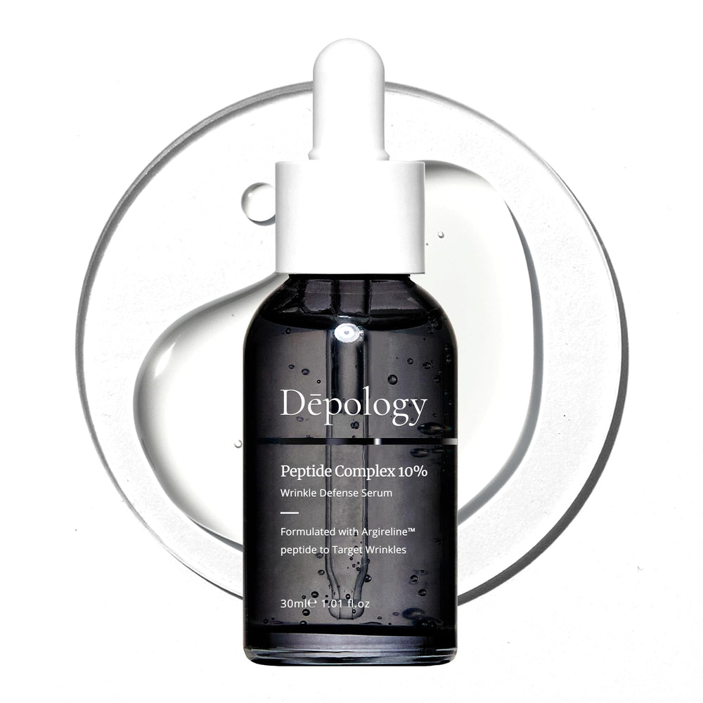 depology front packaging showing bottle and label, promotes confidence in product