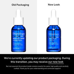 depology matrixyl 3000 packaging box shot showing secure shipping and premium presentation