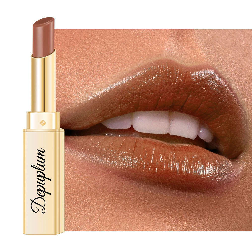 Depuplum DM72 front packaging showing brown glossy finish and product benefit