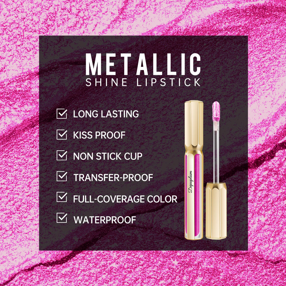 Depuplum DP112 close-up texture highlights glitter dispersion and smooth finish