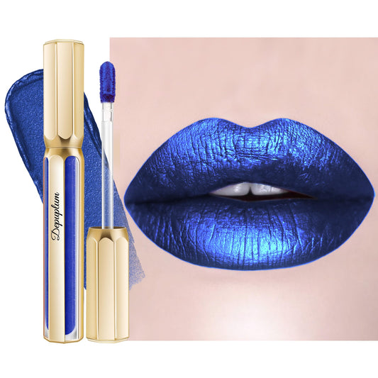 Depuplum front tube showing metallic blue shade and premium finish