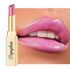 Depuplum front packaging of DM104 Smoky Pink showing elegant tube and shade