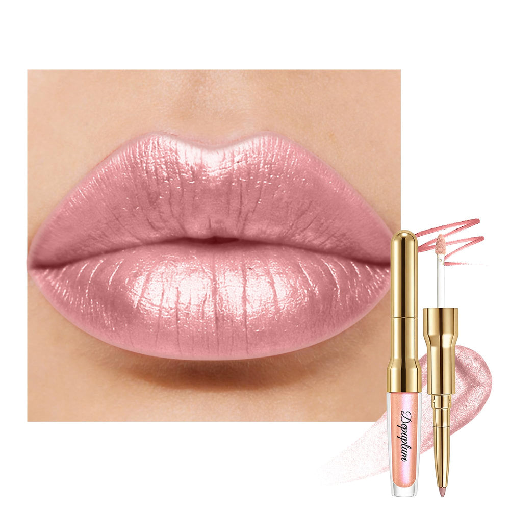 Depuplum front packaging showing shade GB27 Angel and benefits