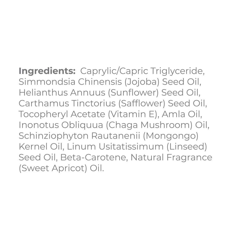 Derma E bonding oil texture on palm demonstrating lightweight absorption