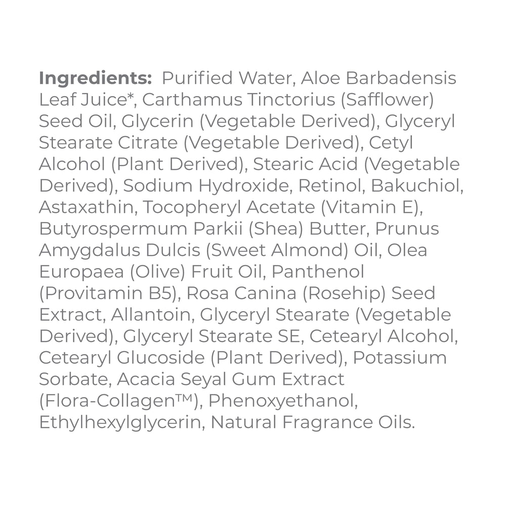 Derma E lotion texture close-up showing creamy, non-greasy finish for hydration