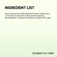 DERMA FACTORY in a morning routine setting showing quick absorption before sunscreen and makeup