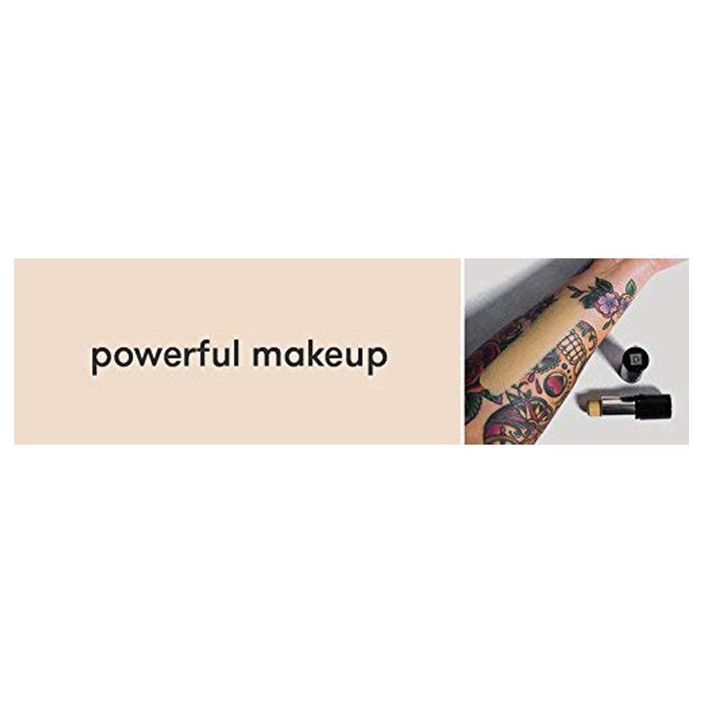 Dermablend compact size in hand shows portable scale and travel-friendly benefit