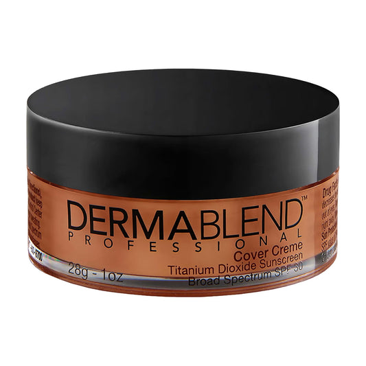 Dermablend front packaging showing product and SPF 30 protection benefit
