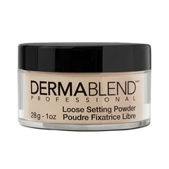 Dermablend front packaging showing Cool Beige powder and brand for longwear