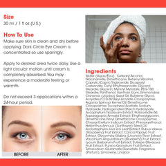 Dermactin product label close-up showing ingredients and made in USA reassurance