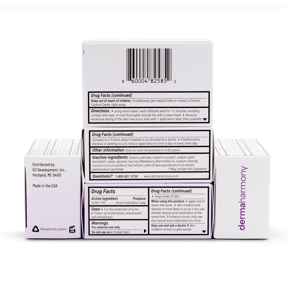 Dermaharmony acne bar in shower lifestyle demonstrates easy daily use
