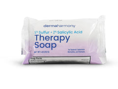 Dermaharmony front packaging showing medicated bar and benefits