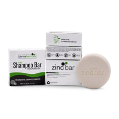 Dermaharmony bar beside coin for size and lasting-value comparison