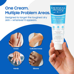 Dermal Therapy tube cap and dispensing tip showing controlled, hygienic application