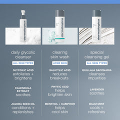 Dermalogica foam texture close-up demonstrating gentle exfoliation
