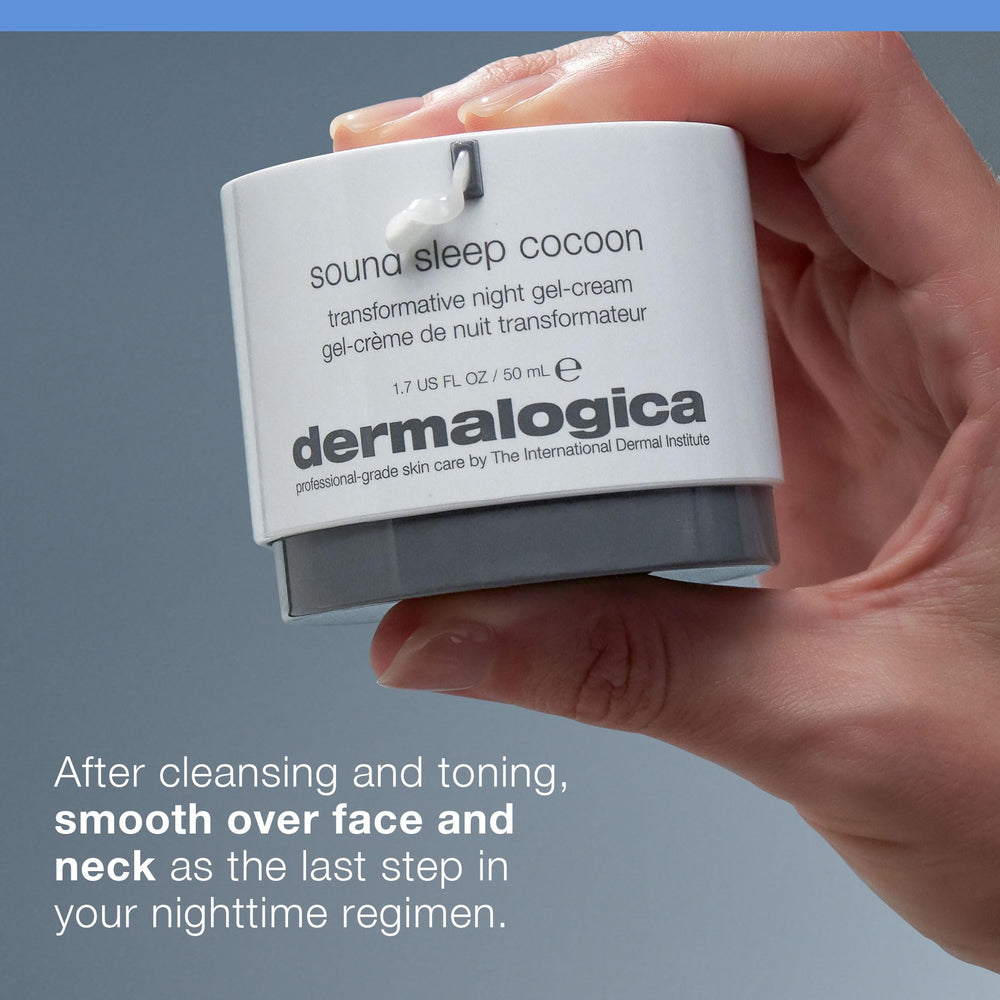 Dermalogica lavender oil capsule close-up highlighting calming aromatherapy benefit