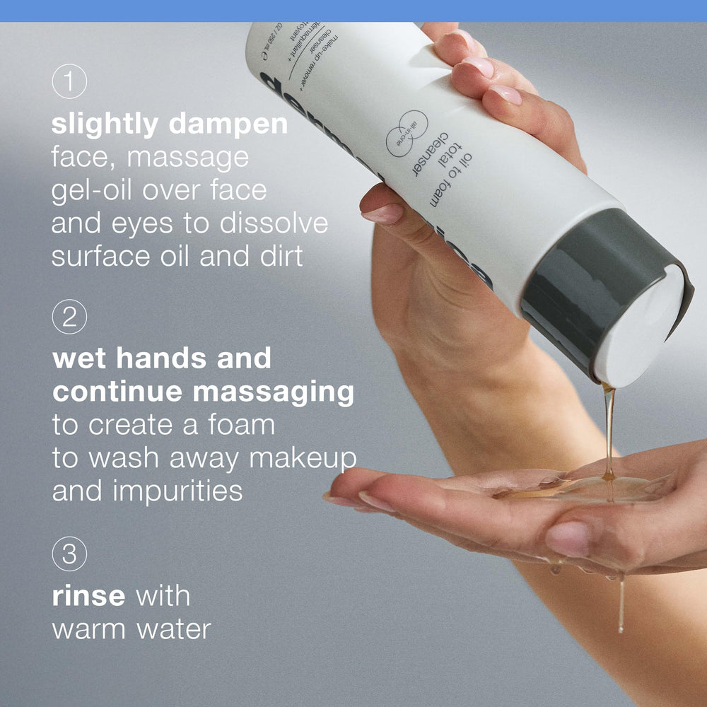 Dermalogica ingredient label with sea buckthorn and prebiotic clarity