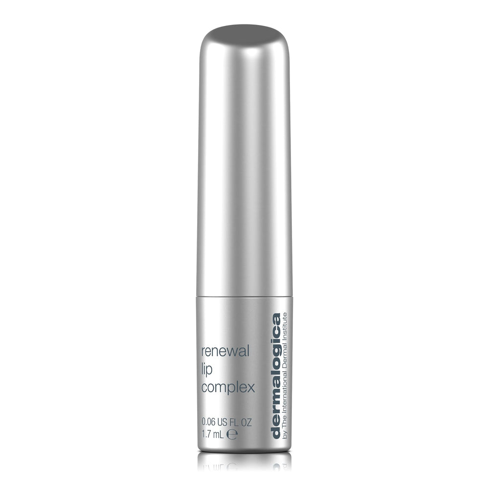 Dermalogica front tube showing product branding and compact size for travel