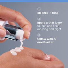 Dermalogica serum on skin creating instant hydration and healthy glow benefit