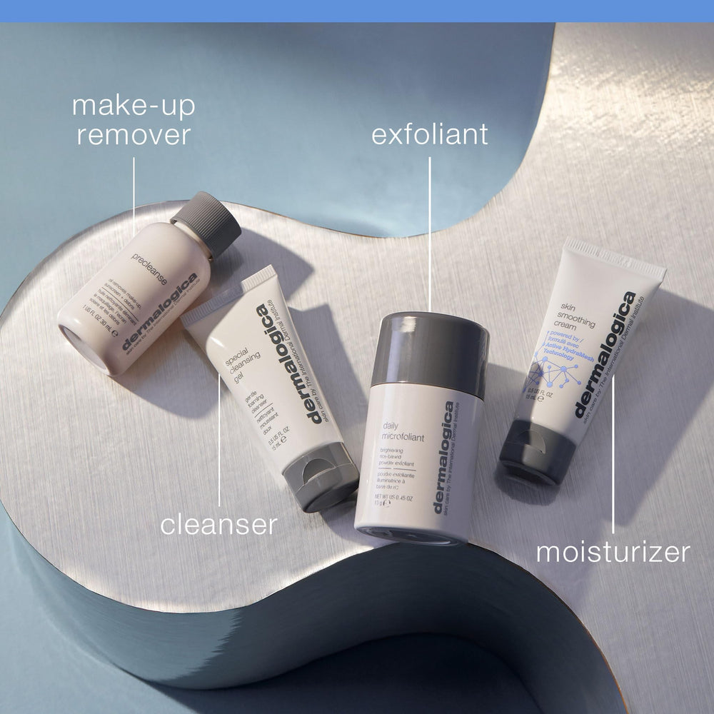 Dermalogica Special Cleansing Gel pump dispensing clear formula for balanced cleansing