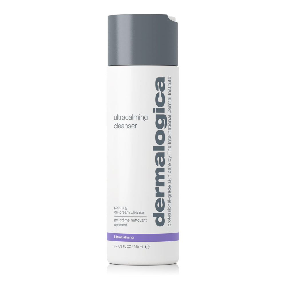 Dermalogica front packaging showing gentle cleanser and calming benefits