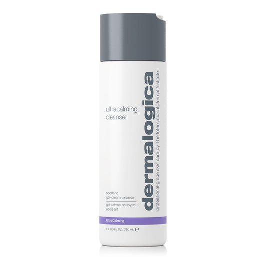Dermalogica front packaging showing gentle cleanser and calming benefits