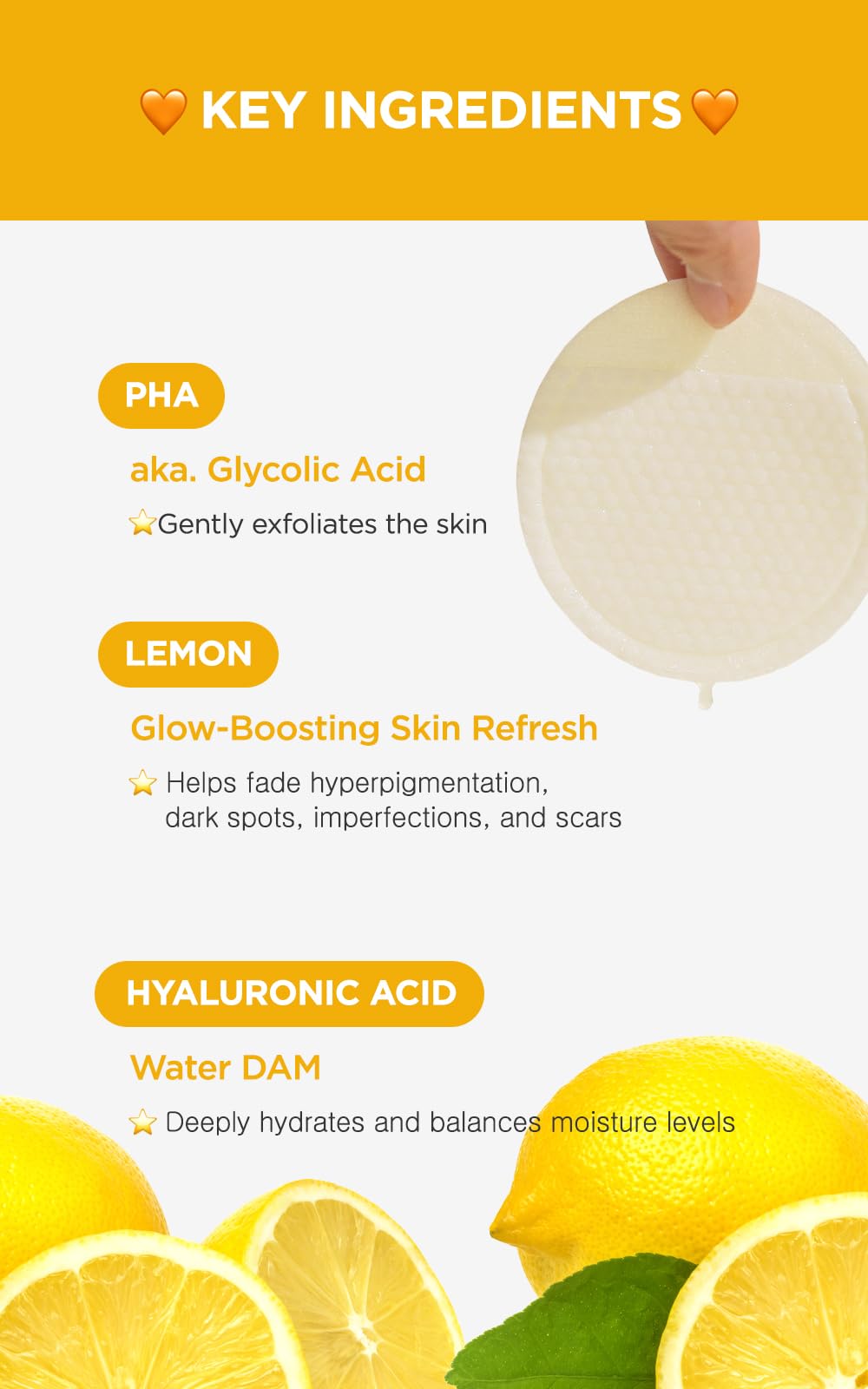 DERMALOGY by NEOGENLAB pad in hand showing size and single-use convenience