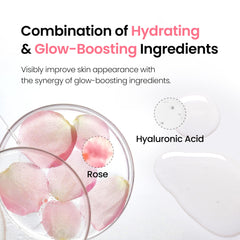 DERMALOGY by NEOGEN hand applying essence to show quick hydration
