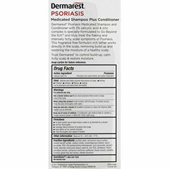 Dermarest in bathroom being applied to scalp demonstrating targeted use