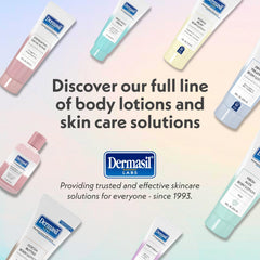 Dermasil bottle on bathroom vanity suggesting daily routine benefit