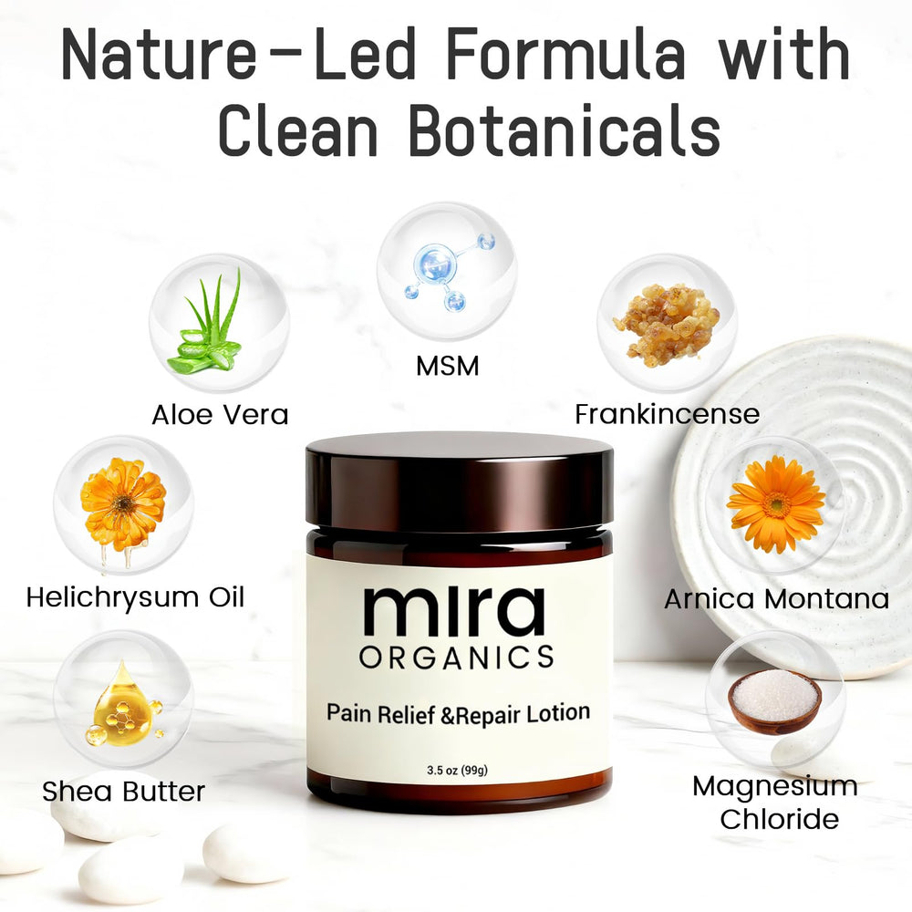 Dermasophia Mira applied to shoulder showing targeted relief and easy absorption