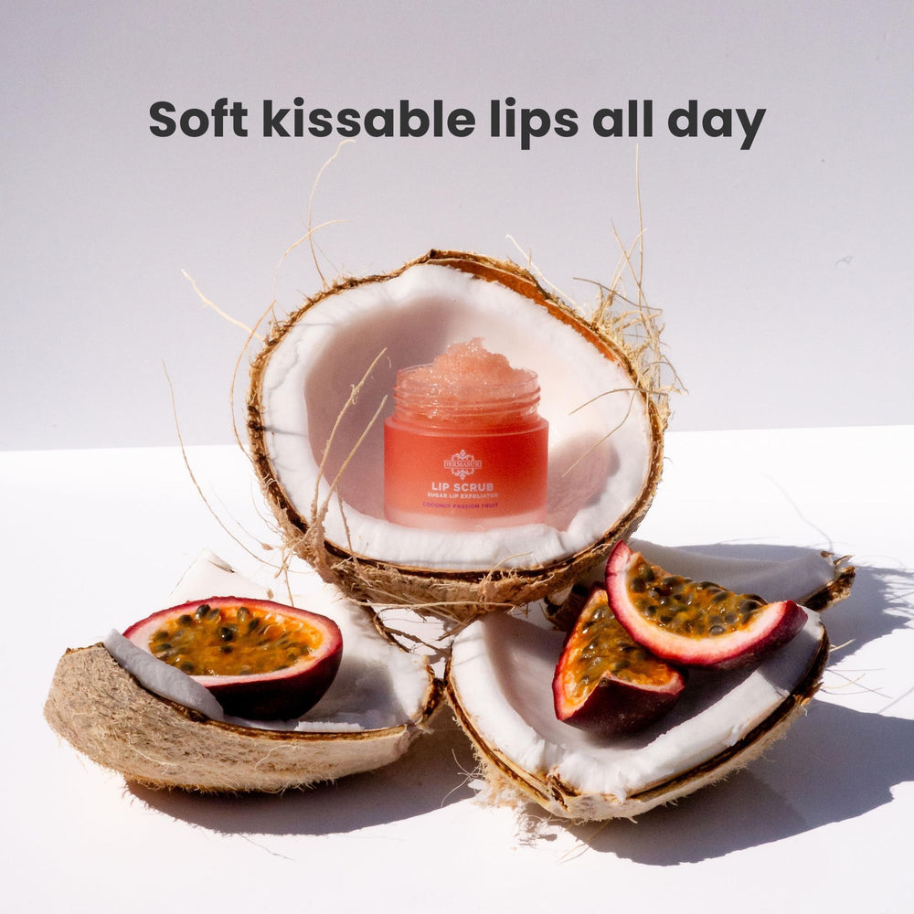 Dermasuri jar in hand to show 20g scale and convenient pocket-sized portability