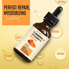 DERMAXGEN dropper closeup dispensing golden serum for precise application