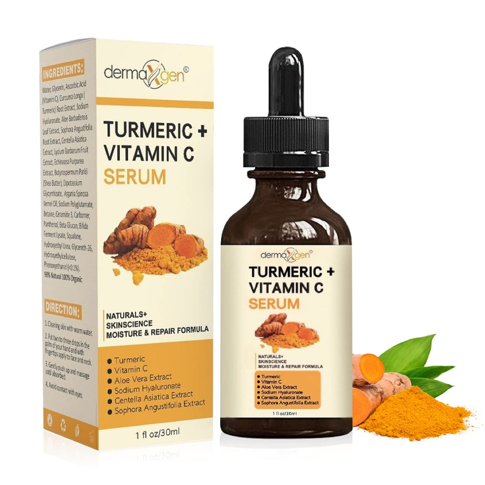 DERMAXGEN front bottle image showing sleek serum packaging and easy dosing