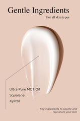 Dermgentle being applied to scalp to soothe flaky patches effectively
