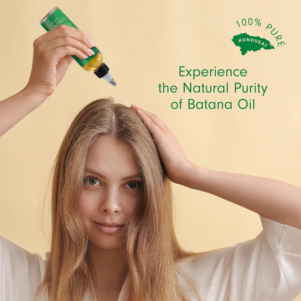 Dersie on hair ends after use, highlighting visible shine and smoothness