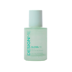 Design.Me GLOSS.ME front bottle view showing sleek packaging and easy use benefit