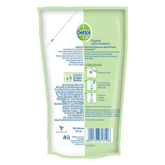 Dettol refill displayed by bathroom sink to show everyday use