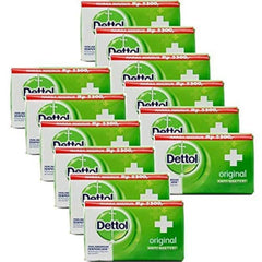 Dettol front packaging showing bar and brand, clear protective benefit