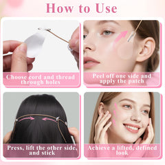 Dexspoeny invisible tape under makeup showing natural coverage for event-ready looks