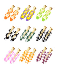 DF DUALFERV front view of 18-piece checkerboard clip pack showing variety and convenience