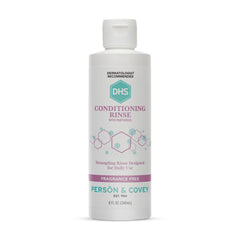 DHS conditioning rinse front bottle showing clean packaging and size benefit