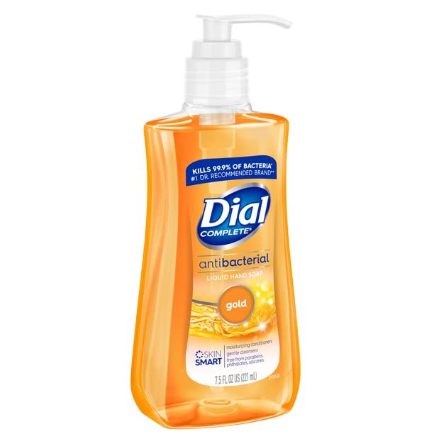 Back of Dial bottle showing safety directions and usage benefit for informed consumers