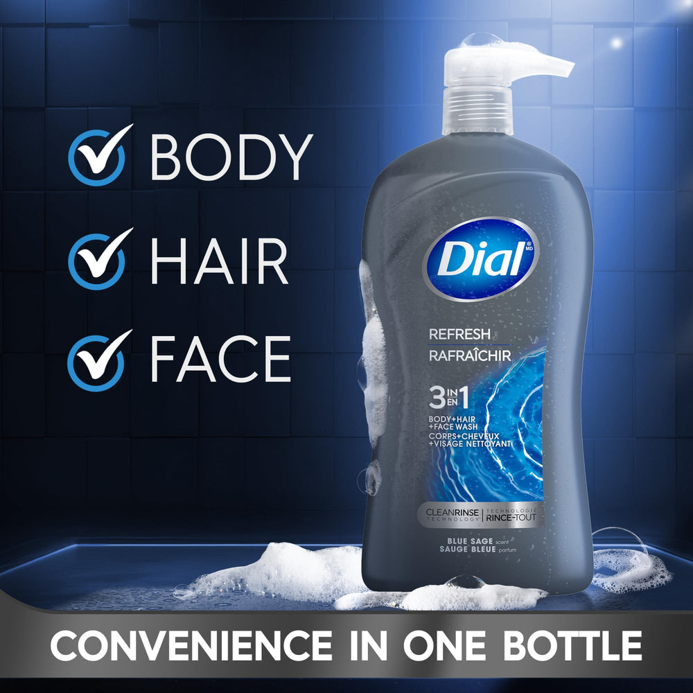 Dial rich creamy lather close-up showing abundant foam for effective cleansing