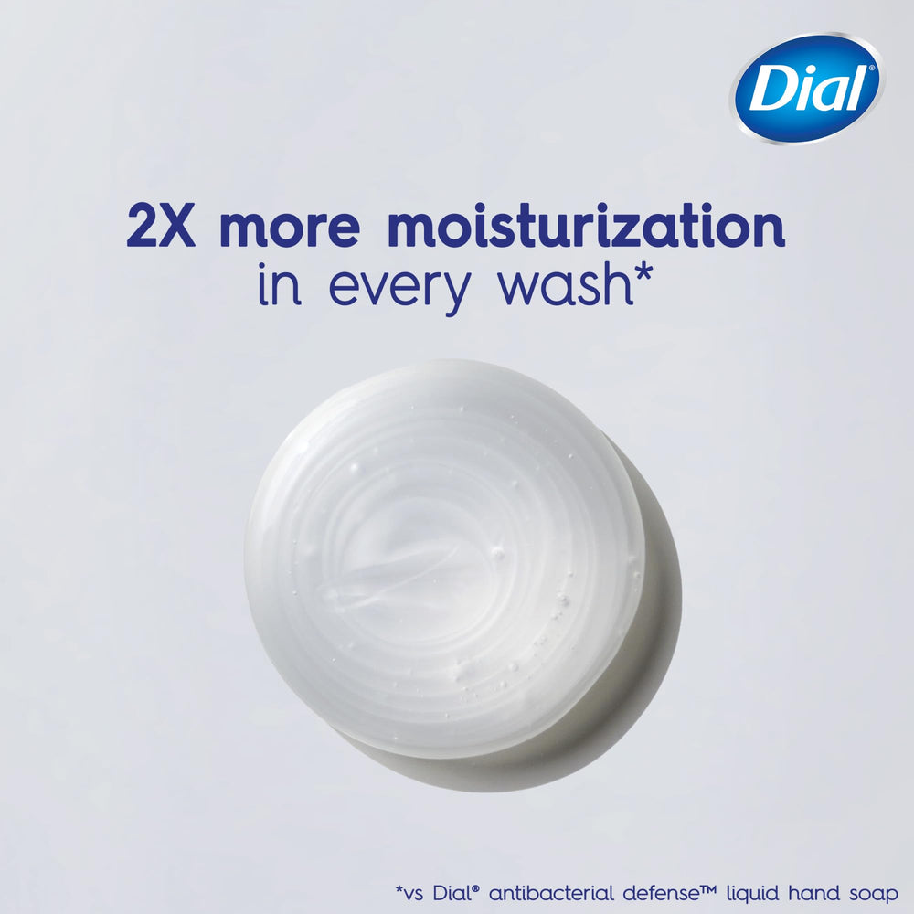 Dial displayed on bathroom tray indicating stylish, moisturizing soap option